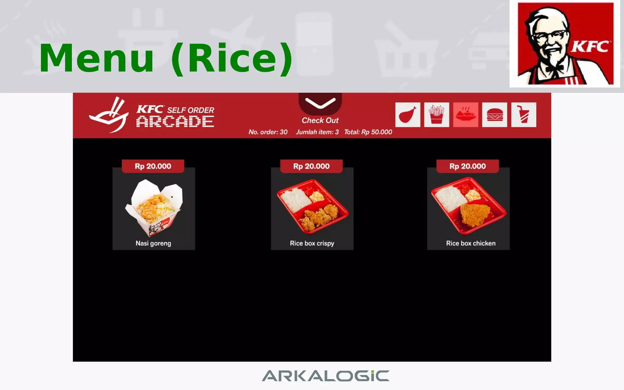 Menu (Rice)
 