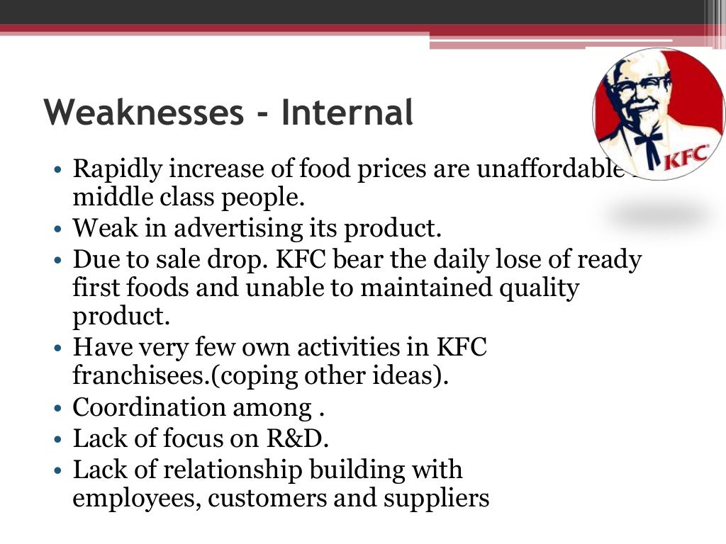 Swot analysis of kfc in china image