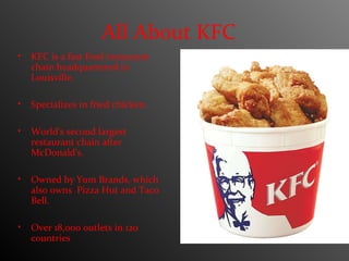 Kfc vs mc donalds | PPT