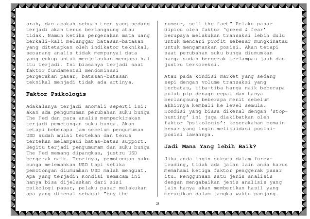 Memahami fundamental forex