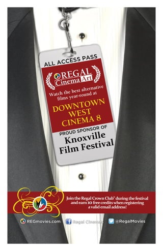 Although 2013 is the first year of the Knoxville Film Festival (KFF), its
history dates back nearly a decade. In 2004, Eas...
