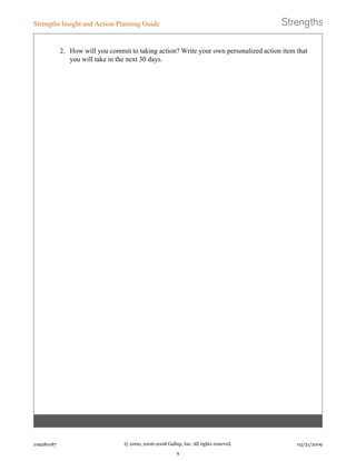 KFManning Strengths Finder Results