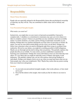 KFManning Strengths Finder Results