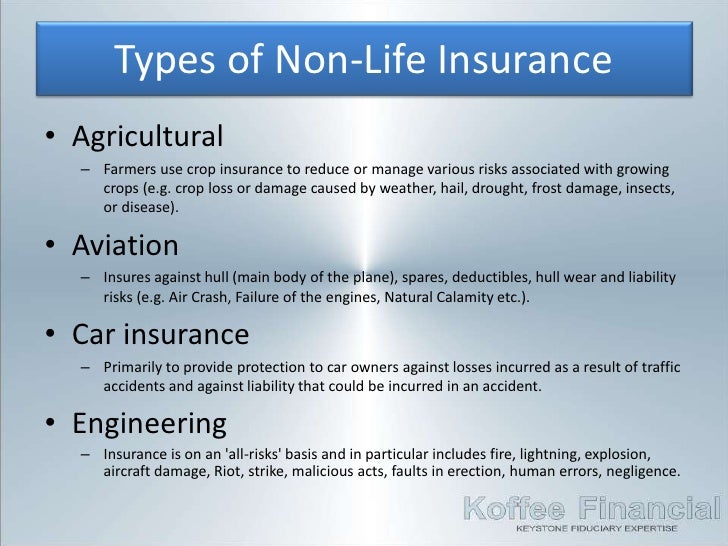 4. Insurance - Non-Life Insurance