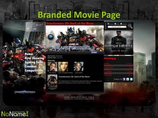 Branded Movie Page
 