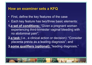 Key Feature Questions - An Introduction | PDF | Pregnancy ...