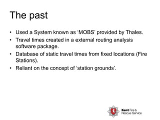 Fire Appliance Dynamic Mobilisation - Martin Collins | PPTX