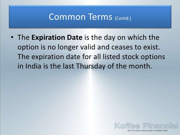 Futures and options trading in india ppt