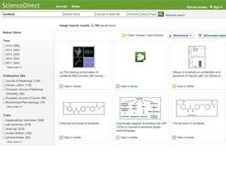 Search is entity based
 
