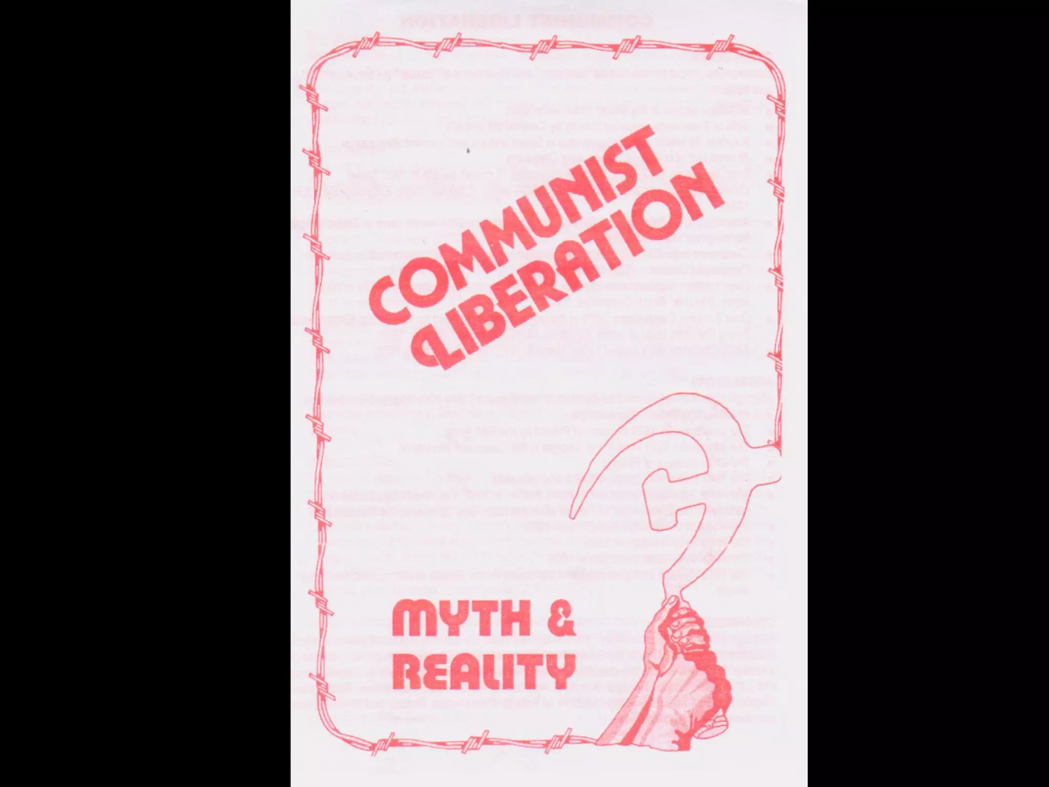 KGB, Active Measures, Disinformation and Subversion