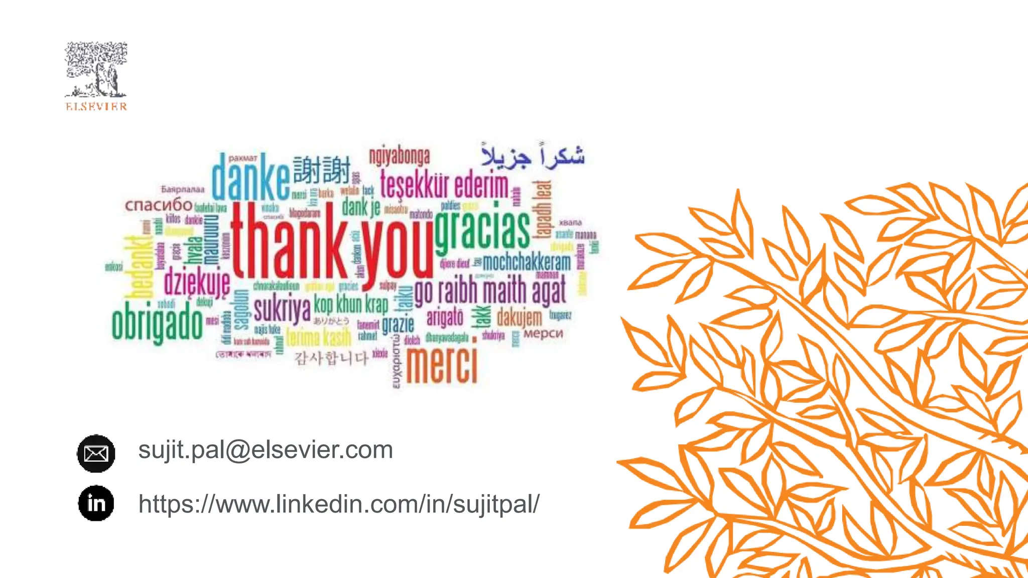 sujit.pal@elsevier.com
https://www.linkedin.com/in/sujitpal/
 