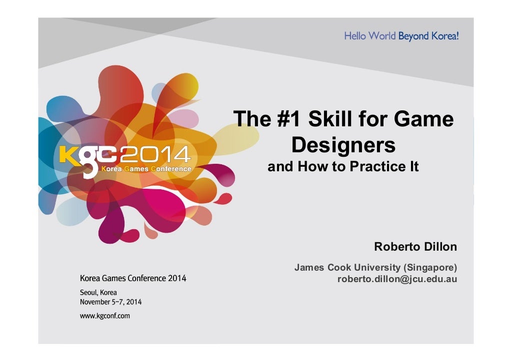 The #1 Skill for Game Designers and How to Practice It