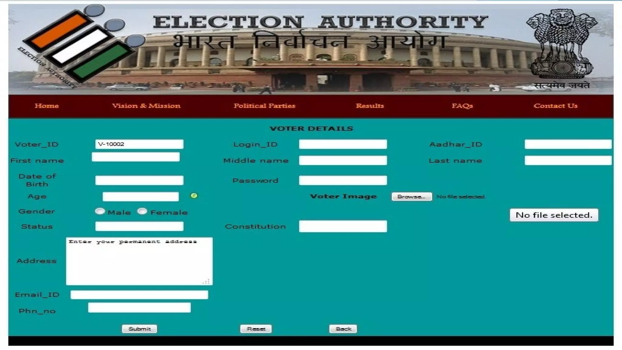 Online Voting System - Project | PPT