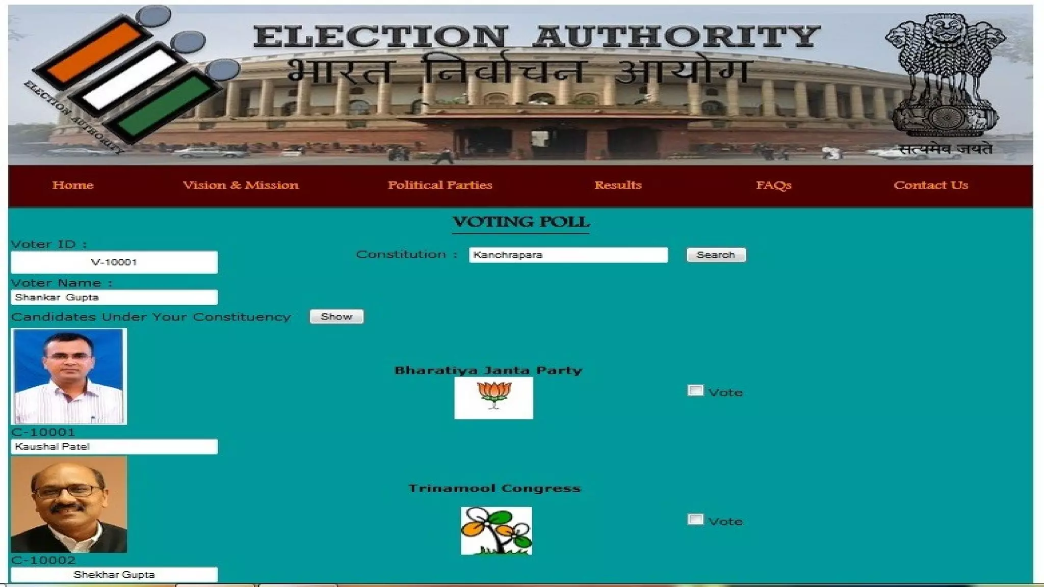 Online Voting System - Project | PPT