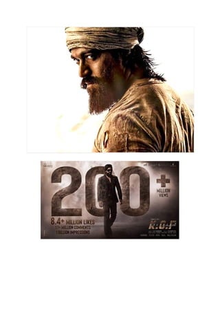 Kgf chapter 2' teaser rocky