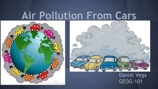 Air pollution from cars | PPTX