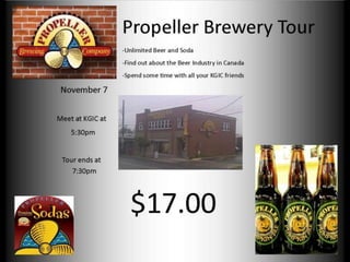 KGIC Halifax November 2013 Activities