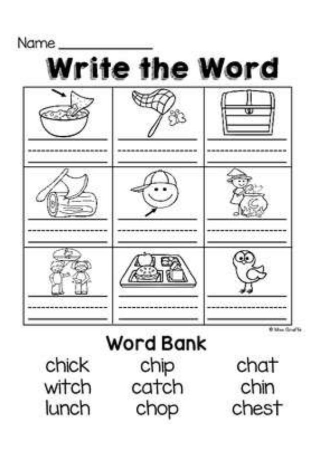 worksheets ch