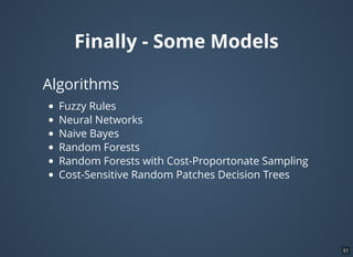 Feature Engineering
Social Networks Analysis
51
 