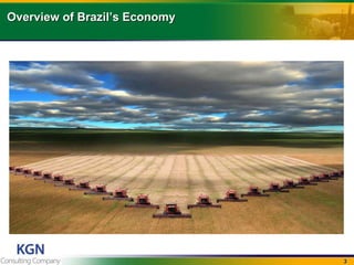 3
Overview of Brazils Economy
 