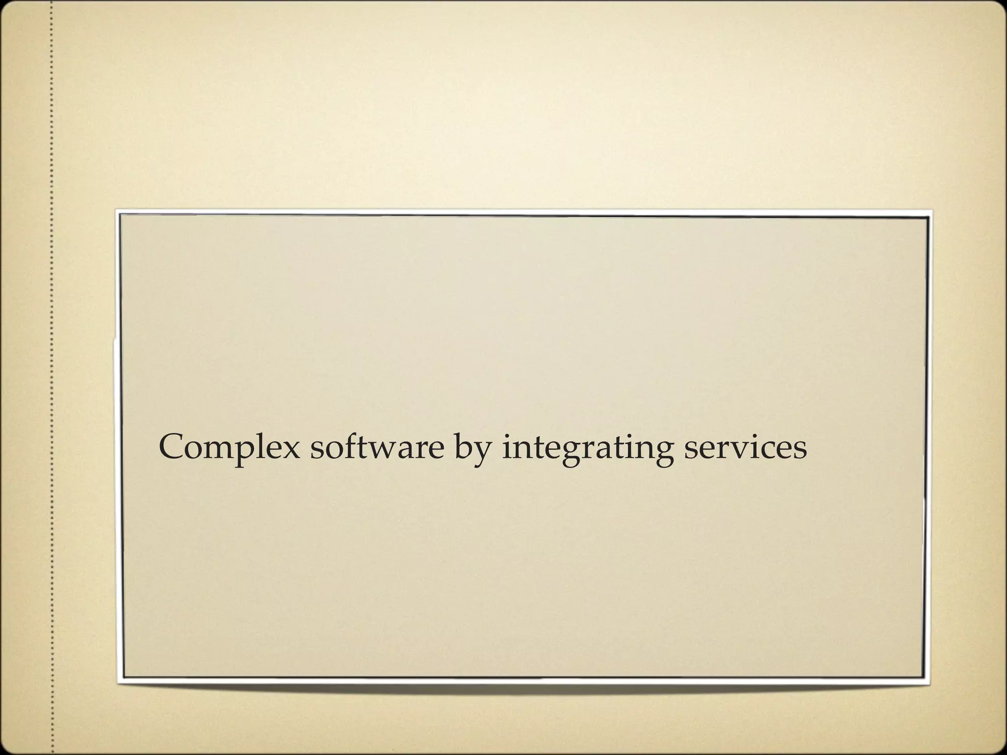 Agile and Dynamic Semantic Services Environment