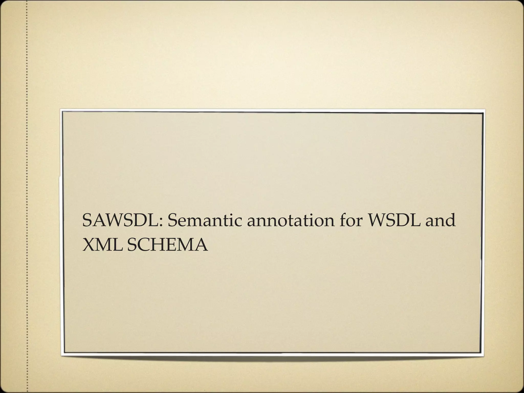 Agile and Dynamic Semantic Services Environment