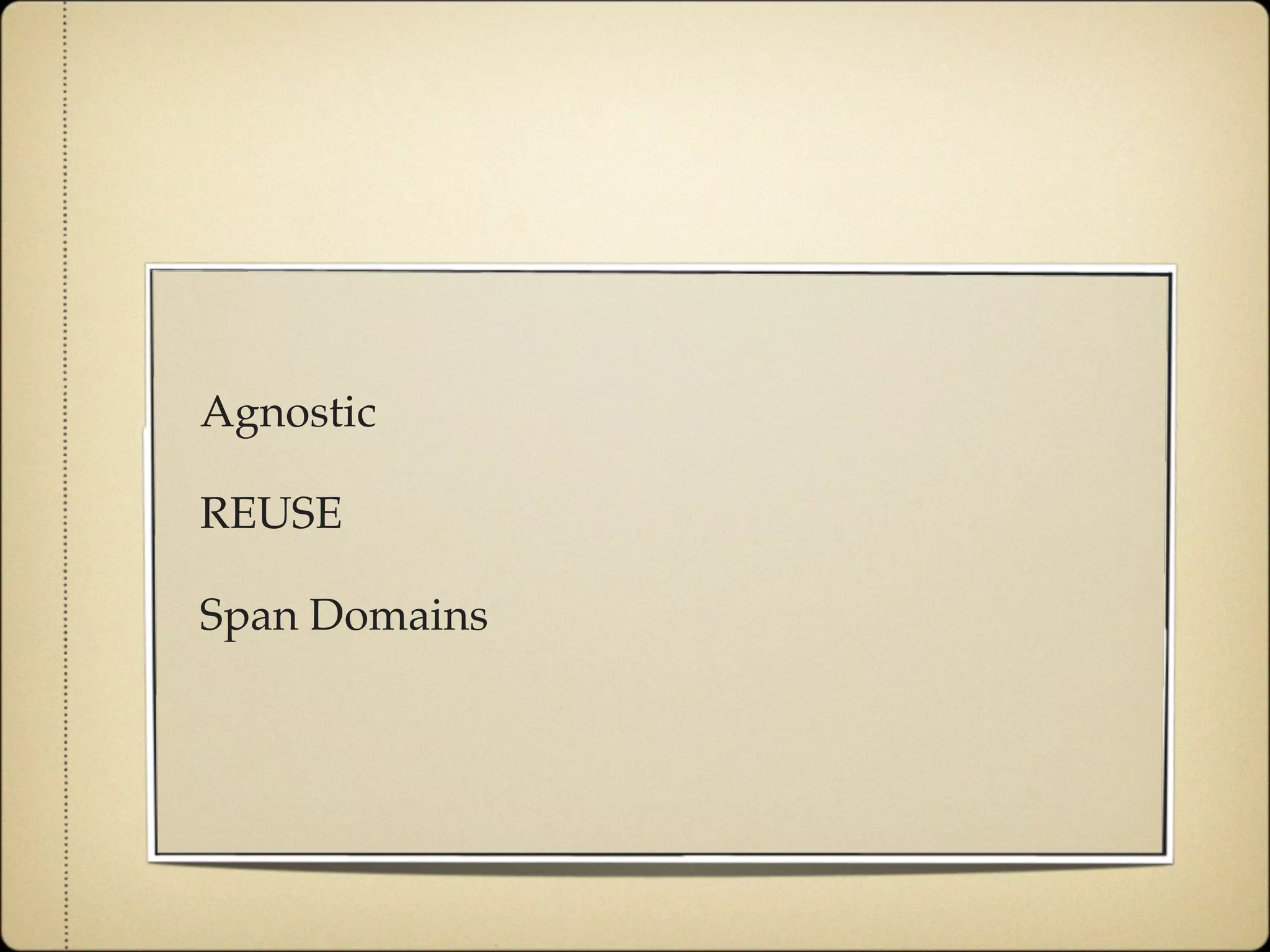 Agile and Dynamic Semantic Services Environment