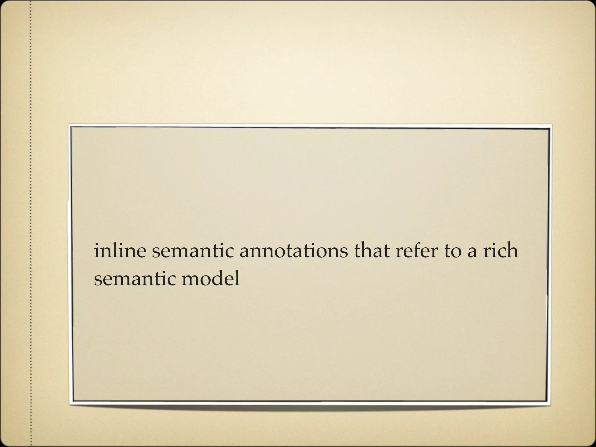 Agile and Dynamic Semantic Services Environment