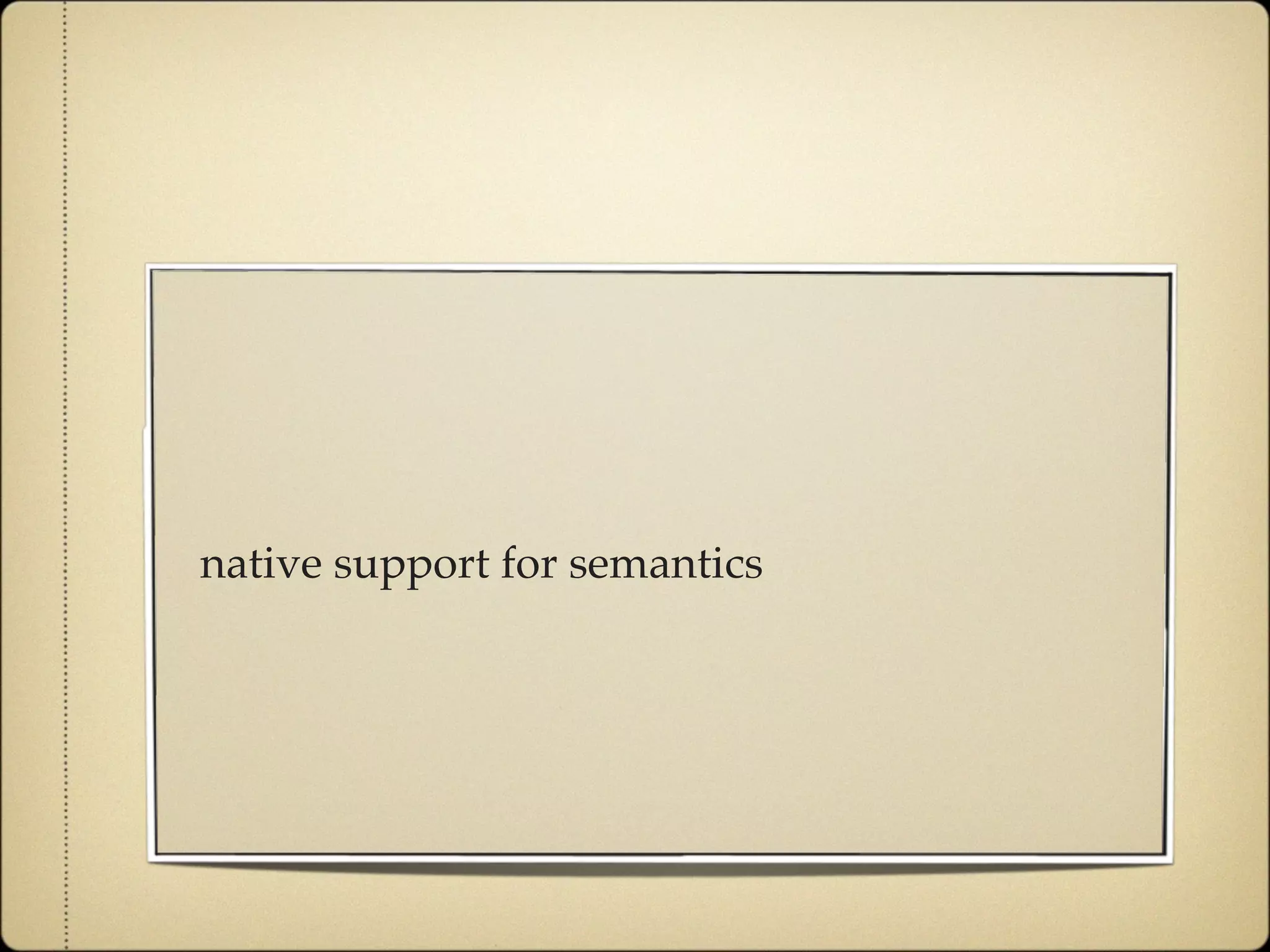 Agile and Dynamic Semantic Services Environment