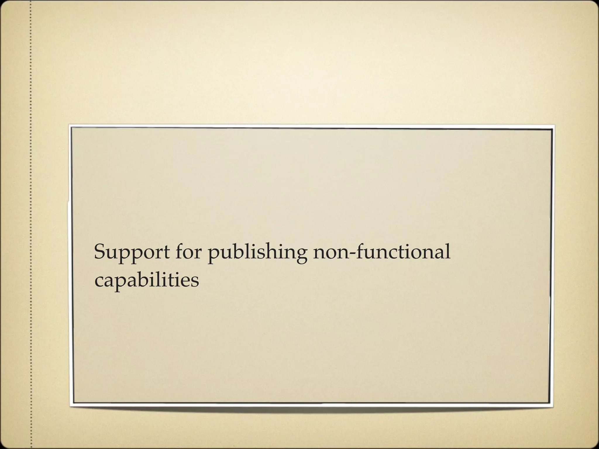 Agile and Dynamic Semantic Services Environment