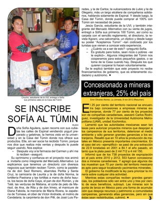 redes, y la de Carlos; la vulcanizadora de Lubio y la de
                                                                 ...