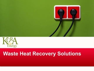 Waste Heat Recovery Solutions 