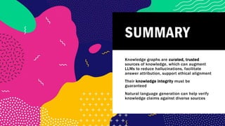 Knowledge graph use cases in natural language generation | PDF