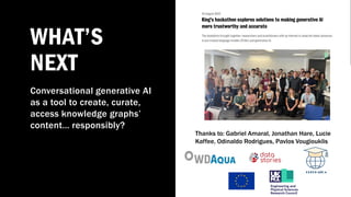 Knowledge graph use cases in natural language generation | PDF