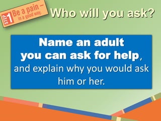 “You can make college happen
by following 4 steps.”
 