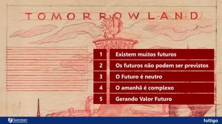 17 
•areabouthuman(andAIinthefuture) 
•areaboutusingyourBRAIN 
•areaboutamindset 
•areaboutcomplexity 
•areaboutuncertainty 
•areaboutpatterns 
•areaboutresearch 
•areaboutconcepts 
•areaboutStorytelling 
•areaboutcreatingchoices 
DESIGN THINKING AND 
FUTURES THINKING…  