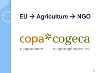 EU  Agriculture  NGO
65
 