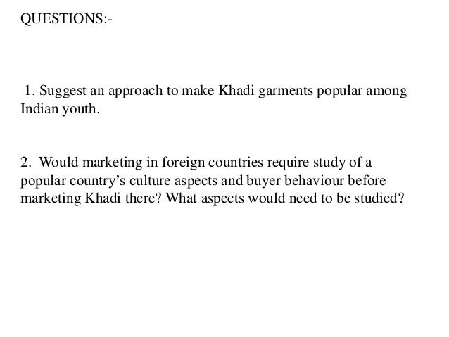 Problems faced by khadi industries image