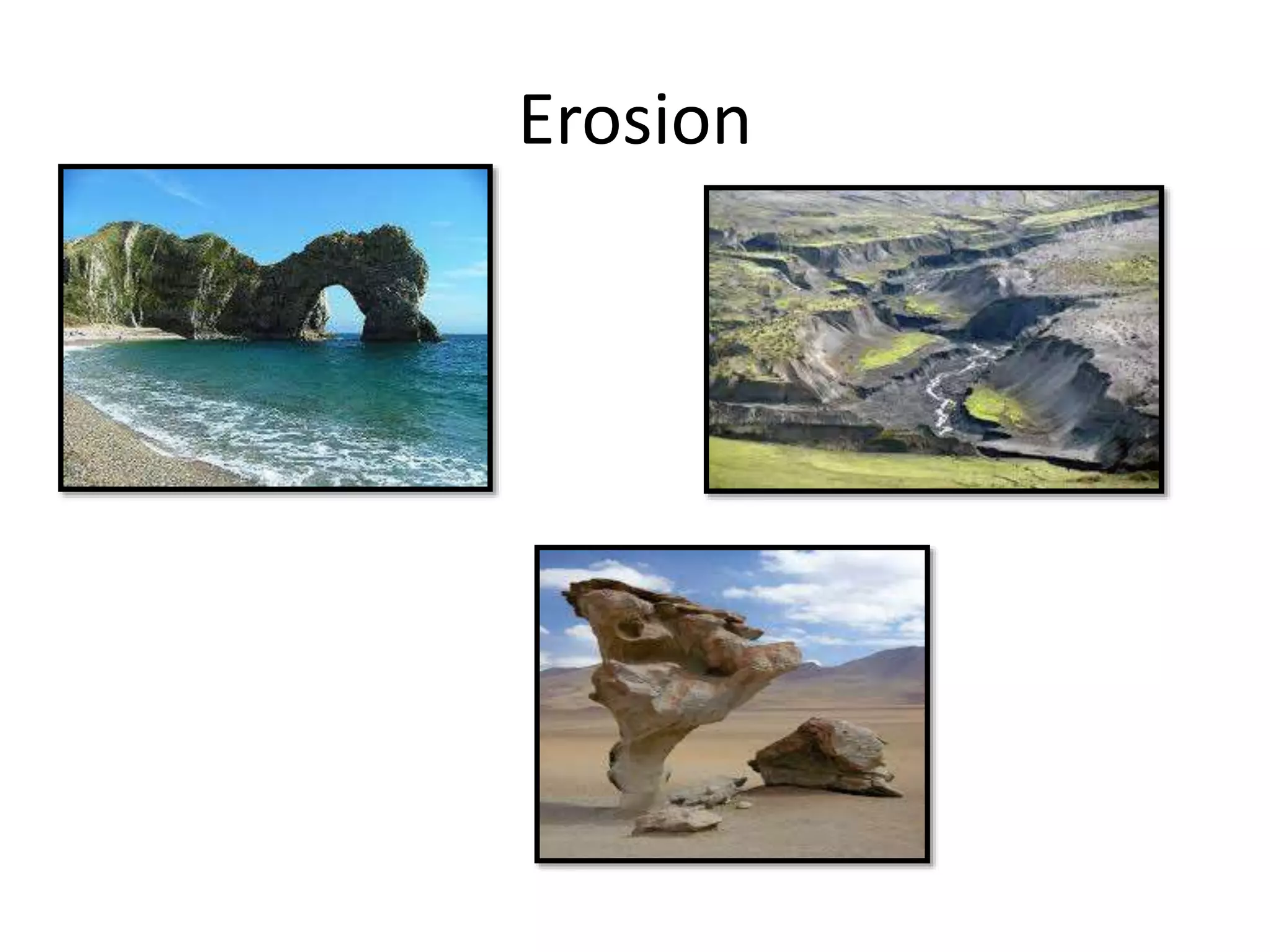 Erosion
 