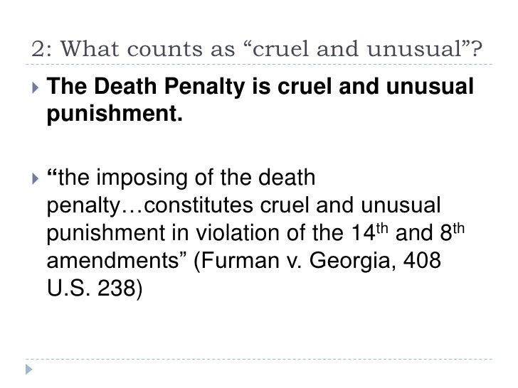 Cruel and Unusual Punishment: the Death Penalty - blogger.com