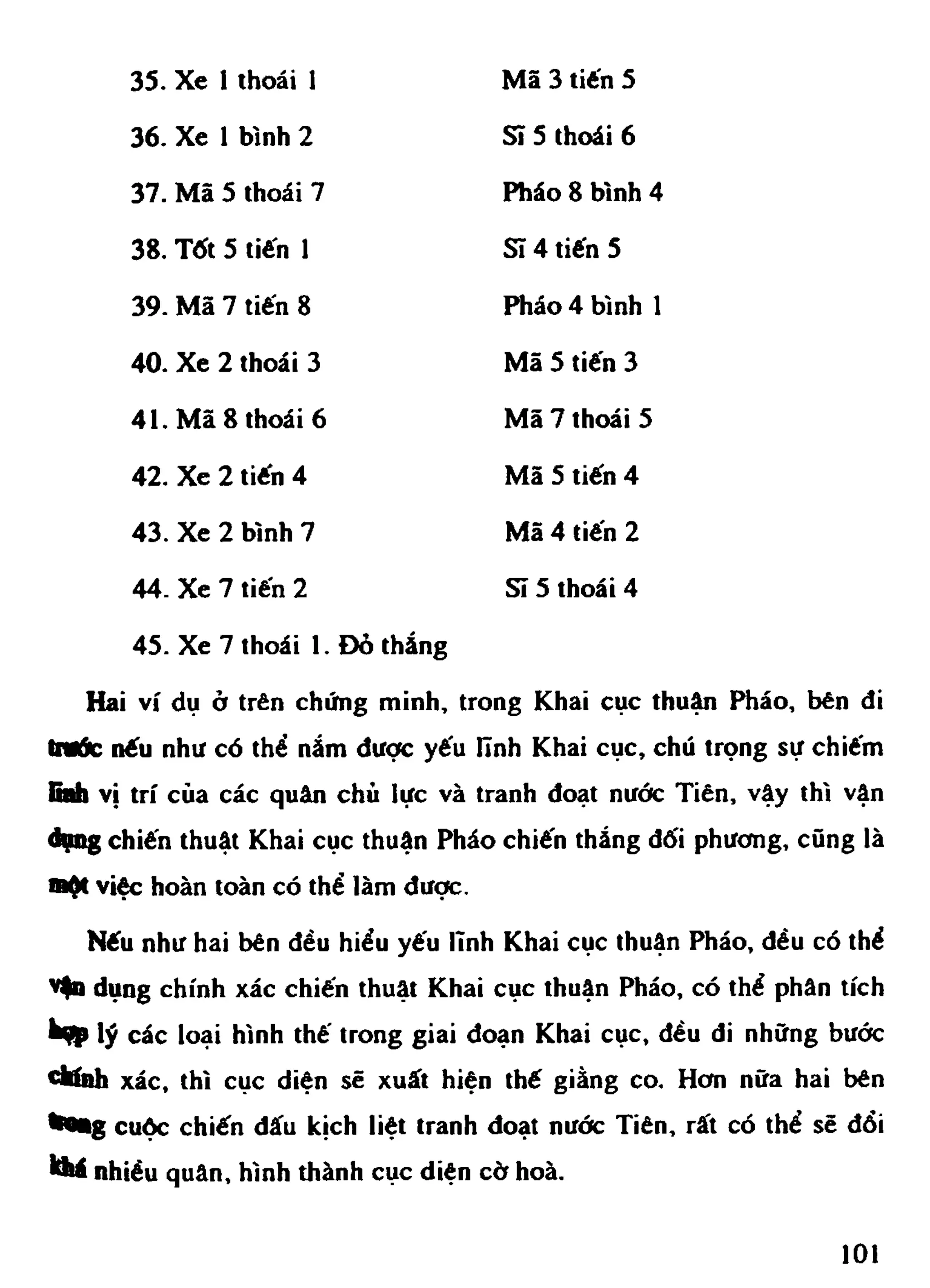 Cờ Tướng - Khái niệm về cờ tướng khai cuộc