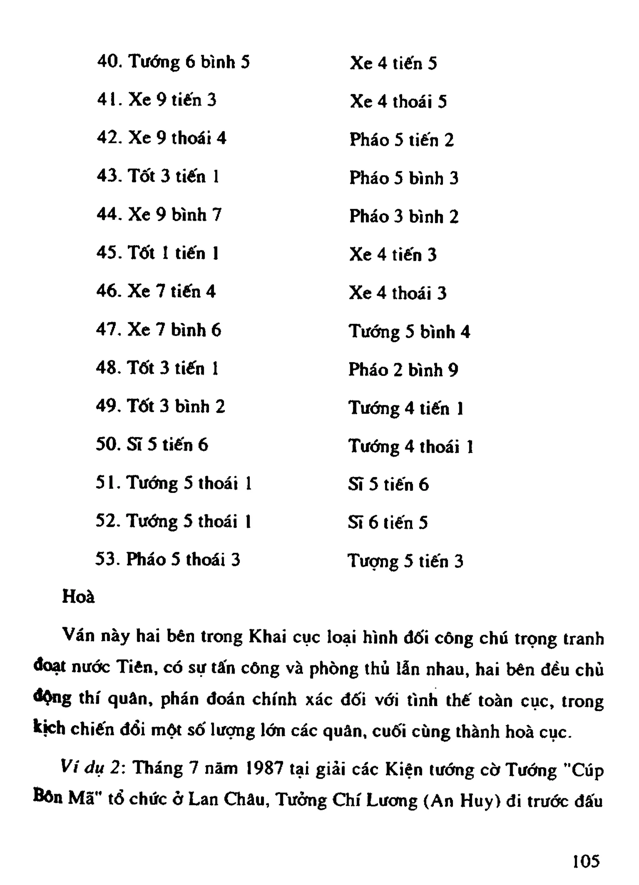 Cờ Tướng - Khái niệm về cờ tướng khai cuộc