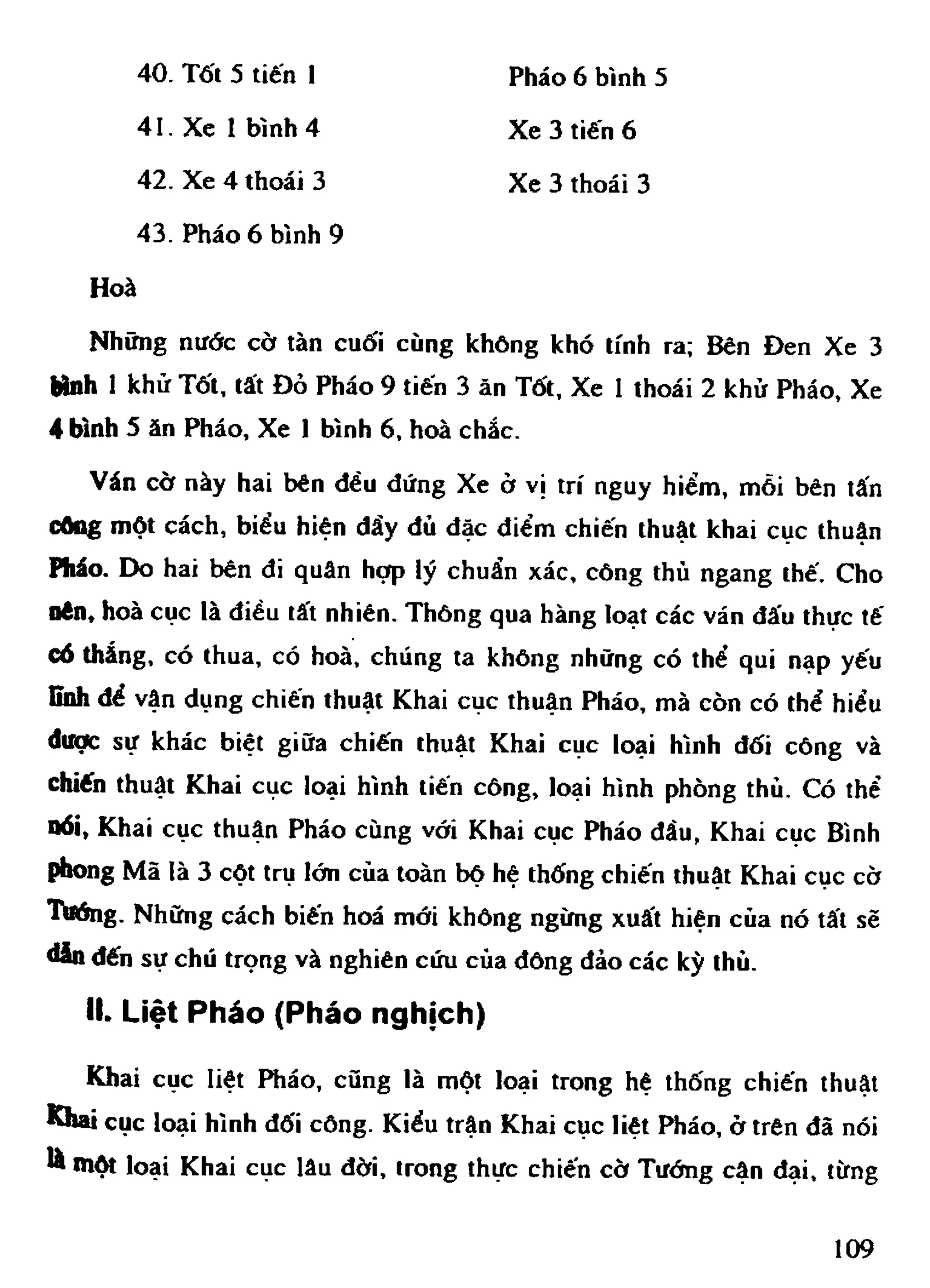 Cờ Tướng - Khái niệm về cờ tướng khai cuộc