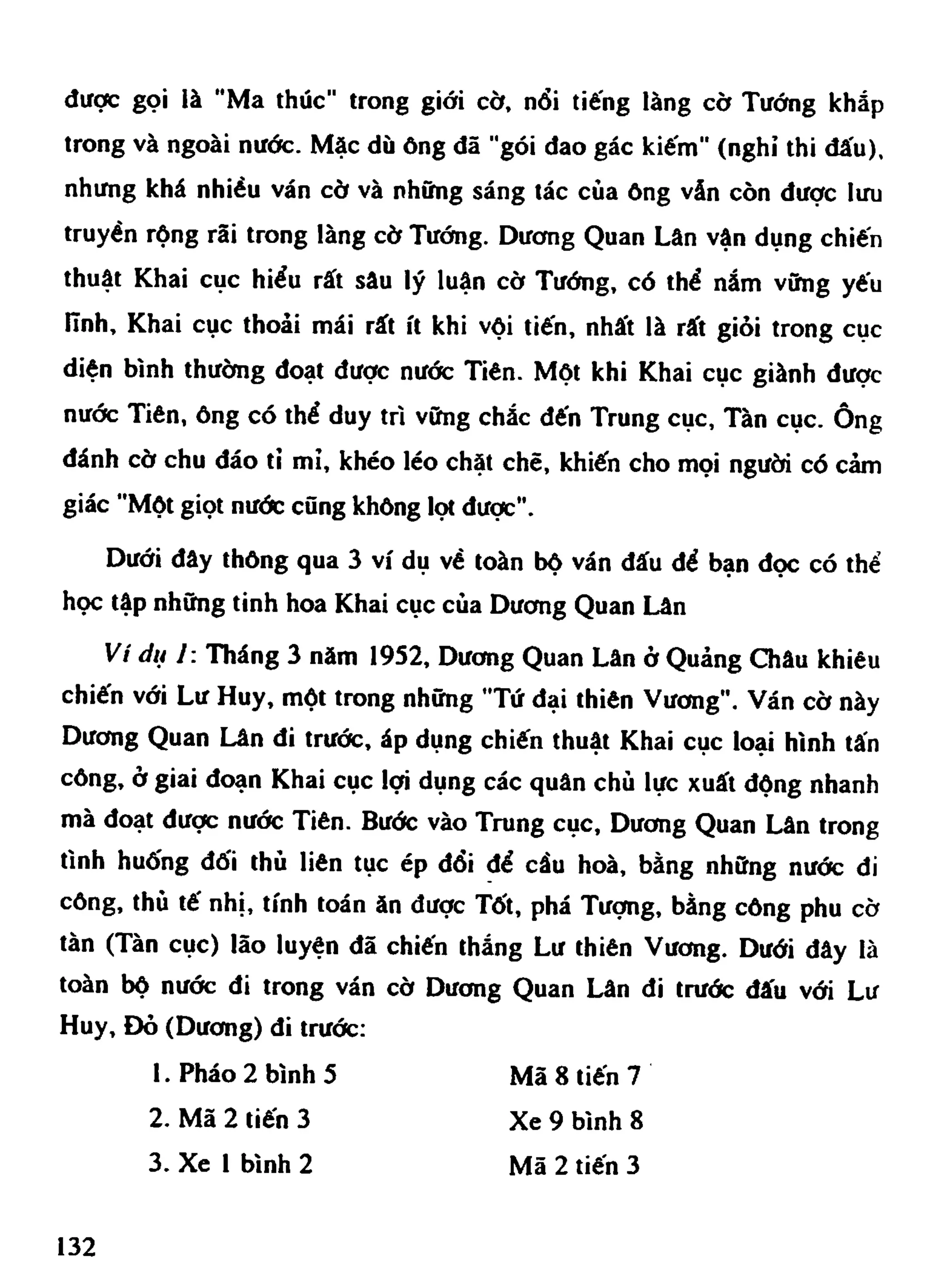 Cờ Tướng - Khái niệm về cờ tướng khai cuộc