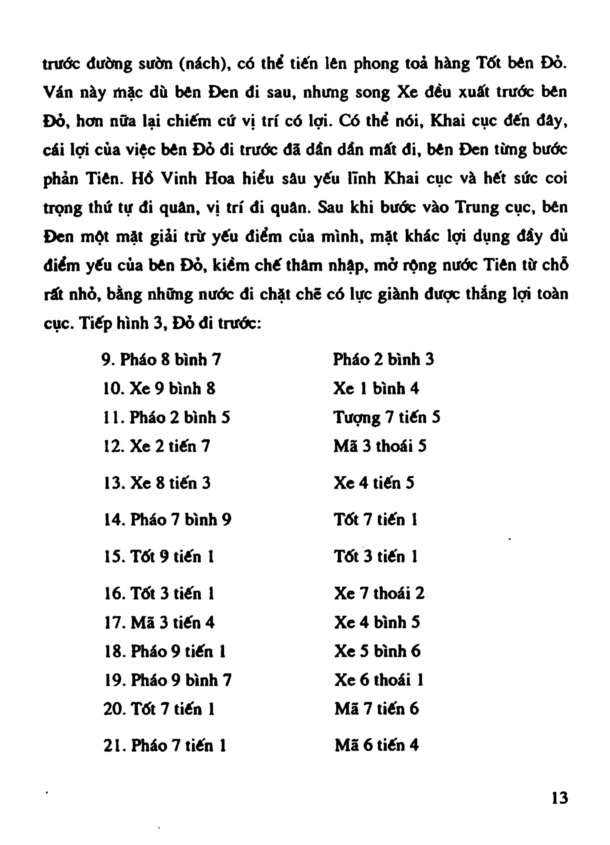 Cờ Tướng - Khái niệm về cờ tướng khai cuộc