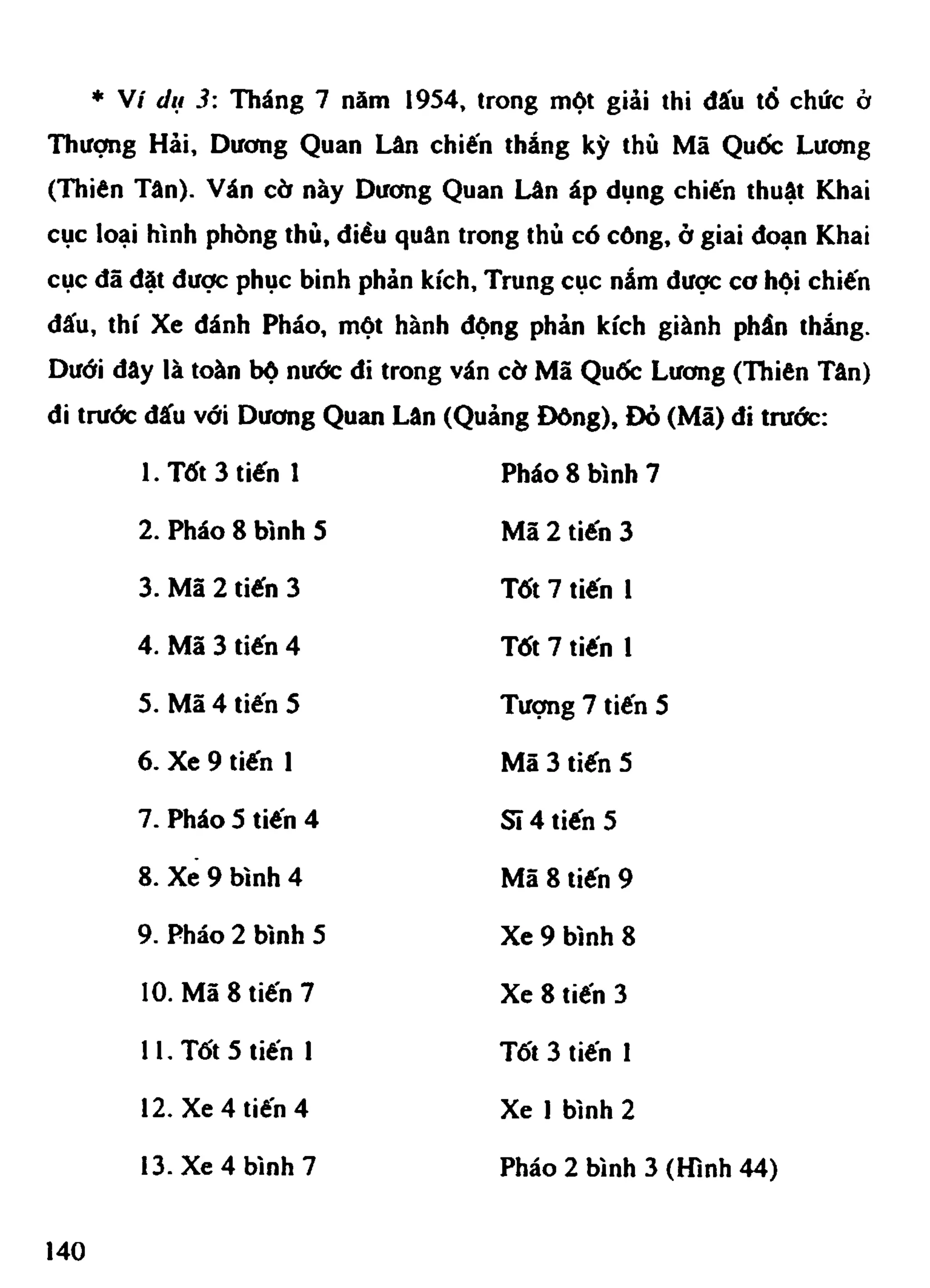 Cờ Tướng - Khái niệm về cờ tướng khai cuộc