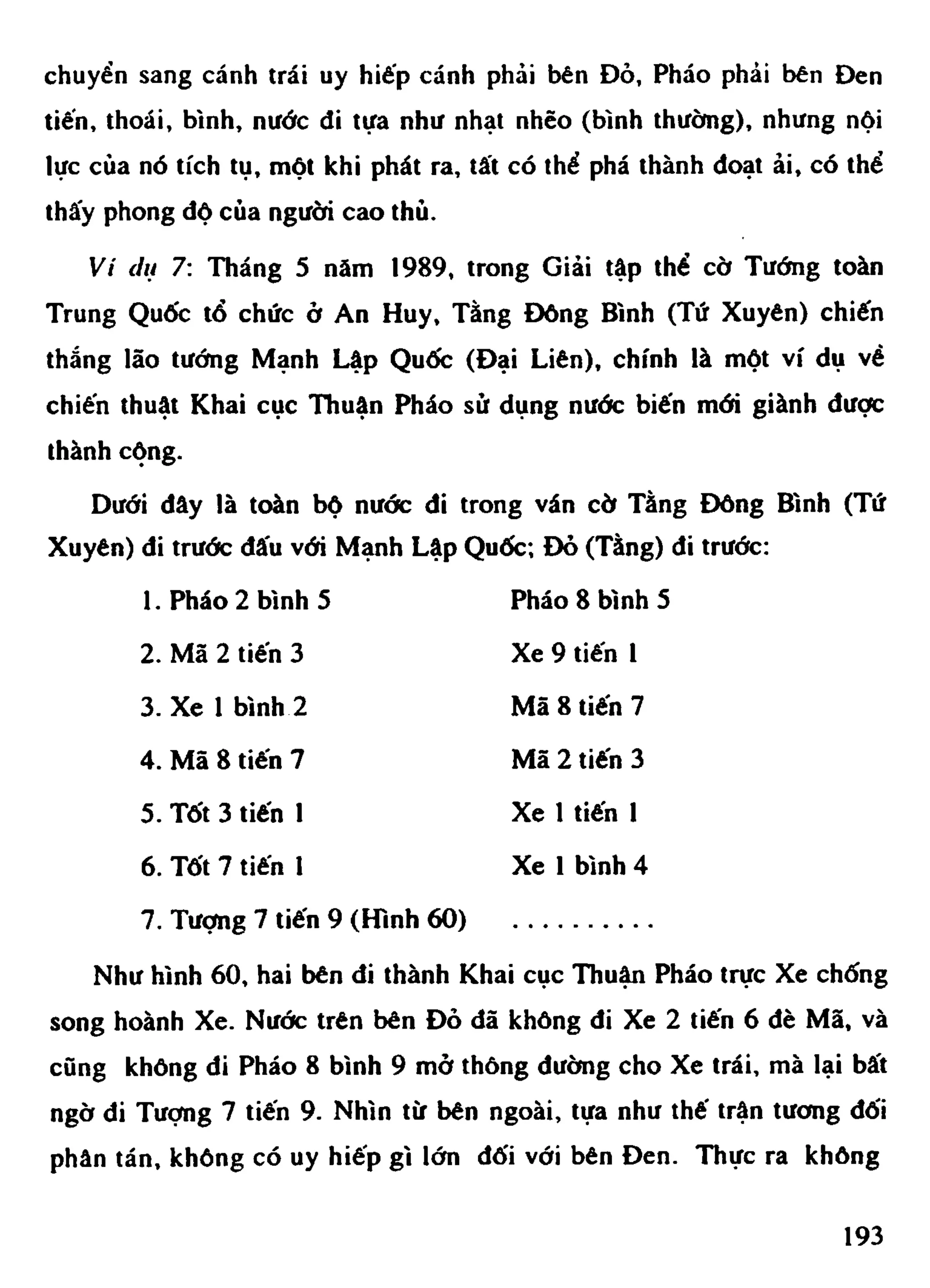 Cờ Tướng - Khái niệm về cờ tướng khai cuộc