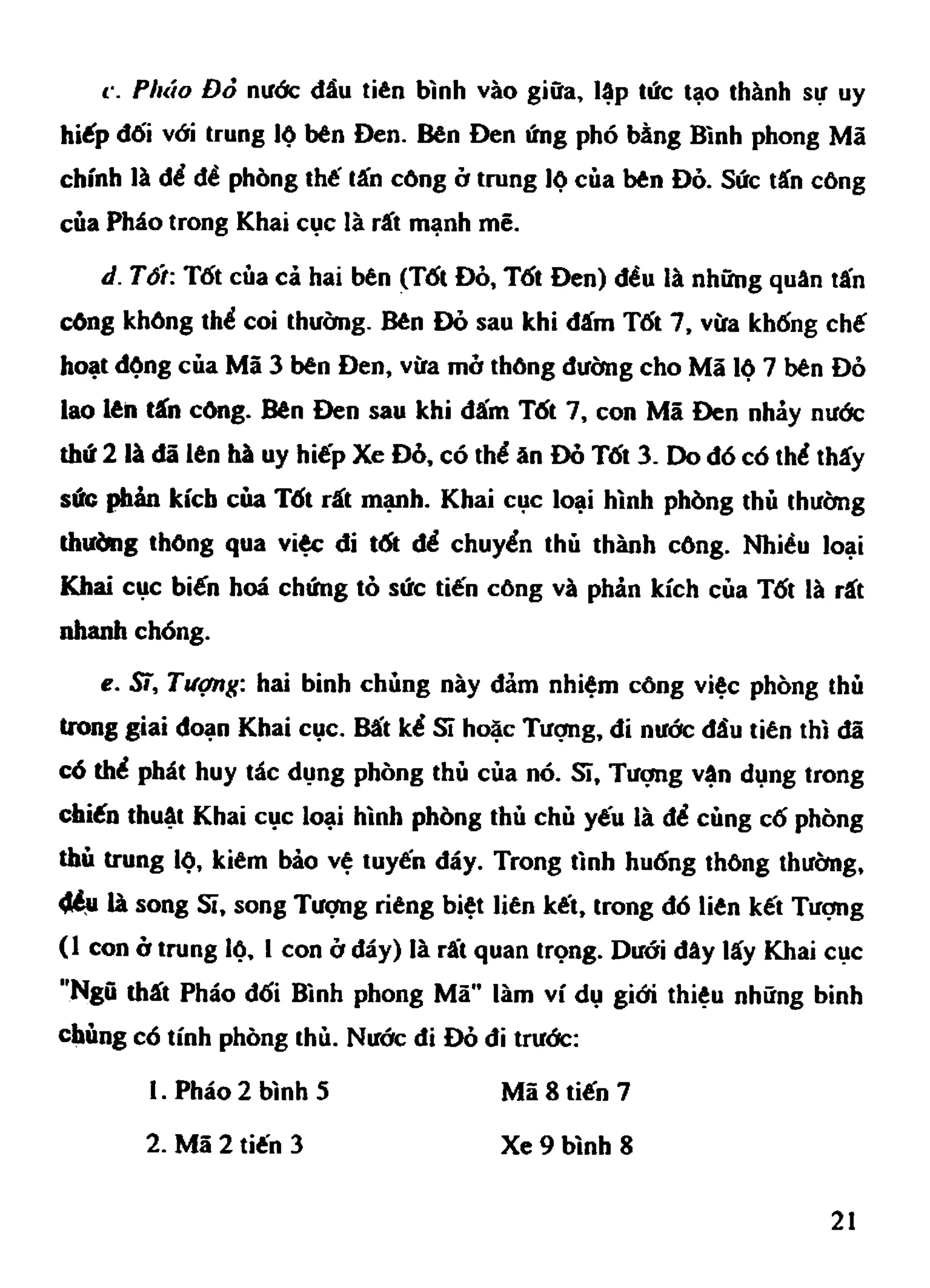 Cờ Tướng - Khái niệm về cờ tướng khai cuộc