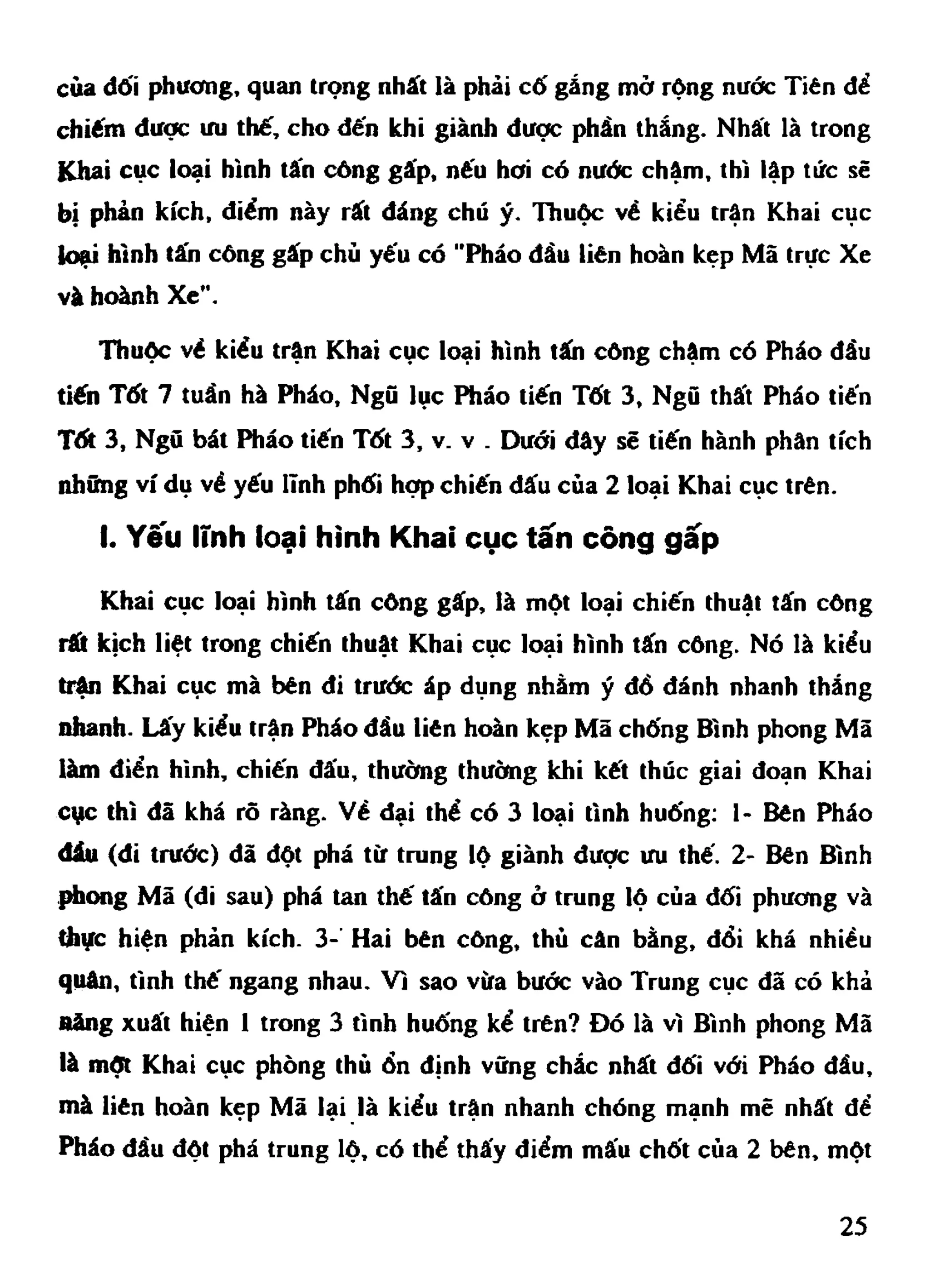 Cờ Tướng - Khái niệm về cờ tướng khai cuộc