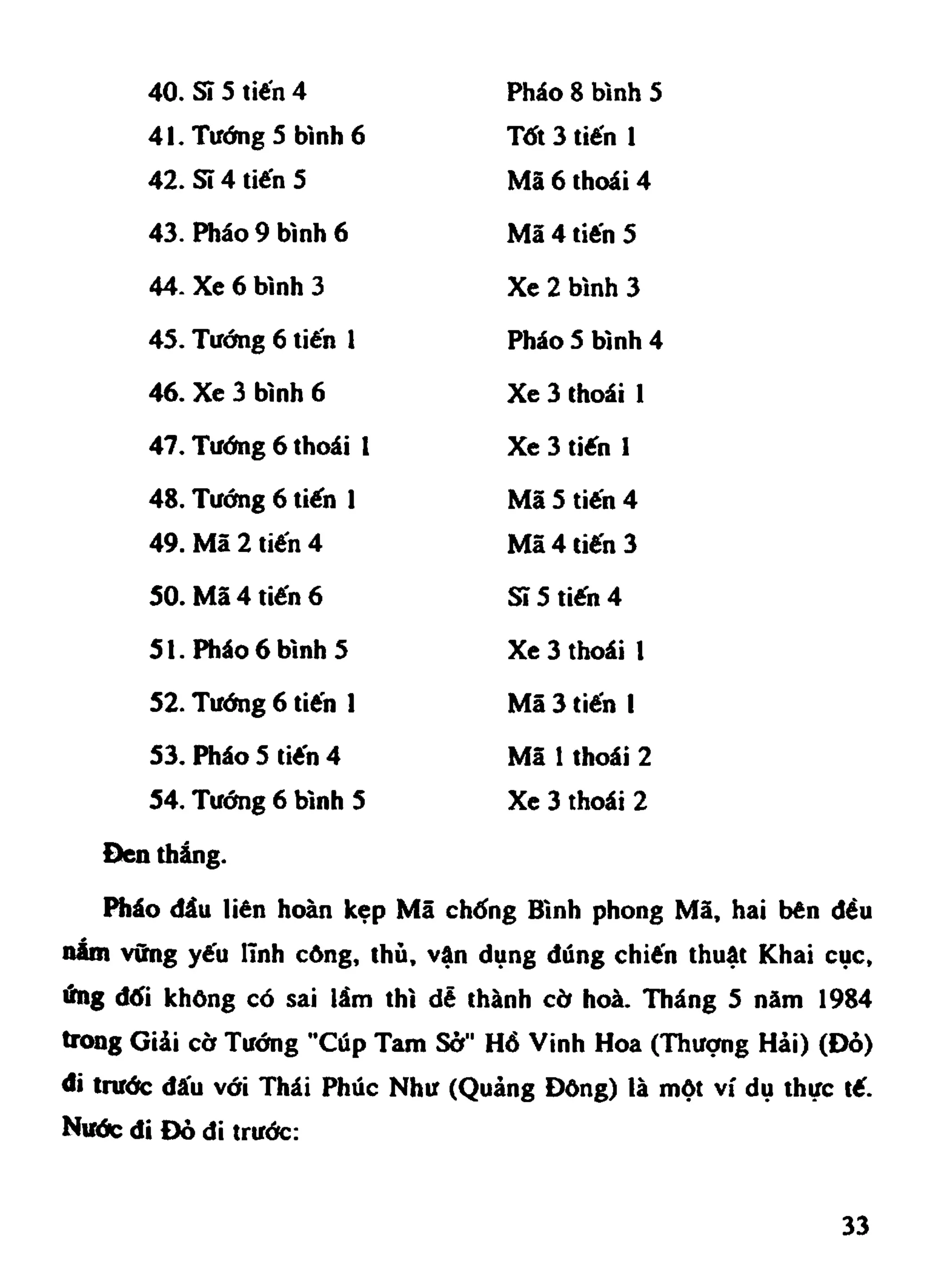 Cờ Tướng - Khái niệm về cờ tướng khai cuộc